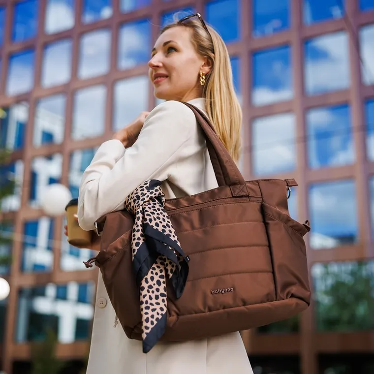 BabyOno, Cami, torba dla mamy i do wózka, czekoladowa