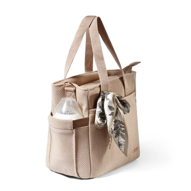 BabyOno, Carmen, torba do wózka dla mamy, beżowa