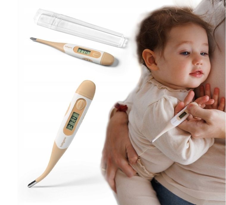 BabyOno, DMT- 4336, termometr elektroniczny z elastyczną końcówka