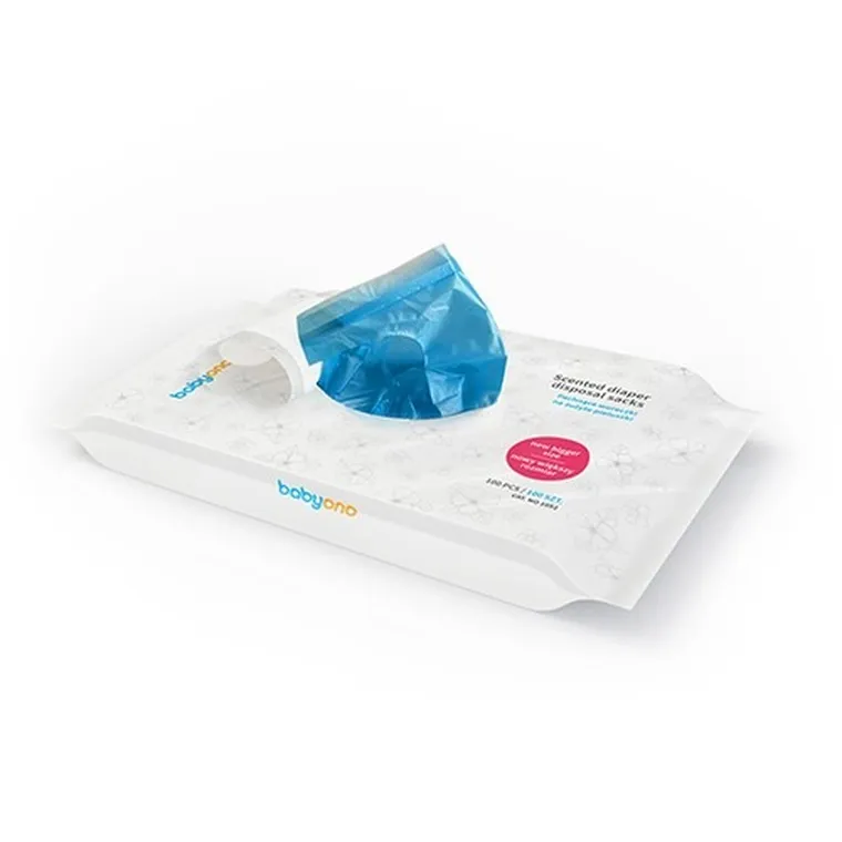 BabyOno, pachnące woreczki na zużyte pieluszki, 100 szt.