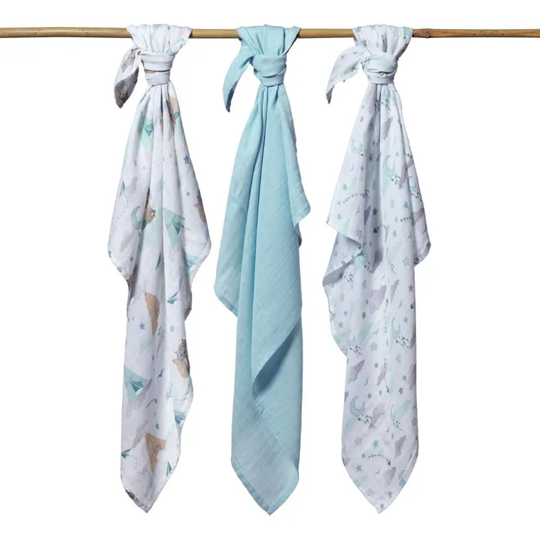 BabyOno, pieluszka bambusowa, 70-70 cm, 3 szt.