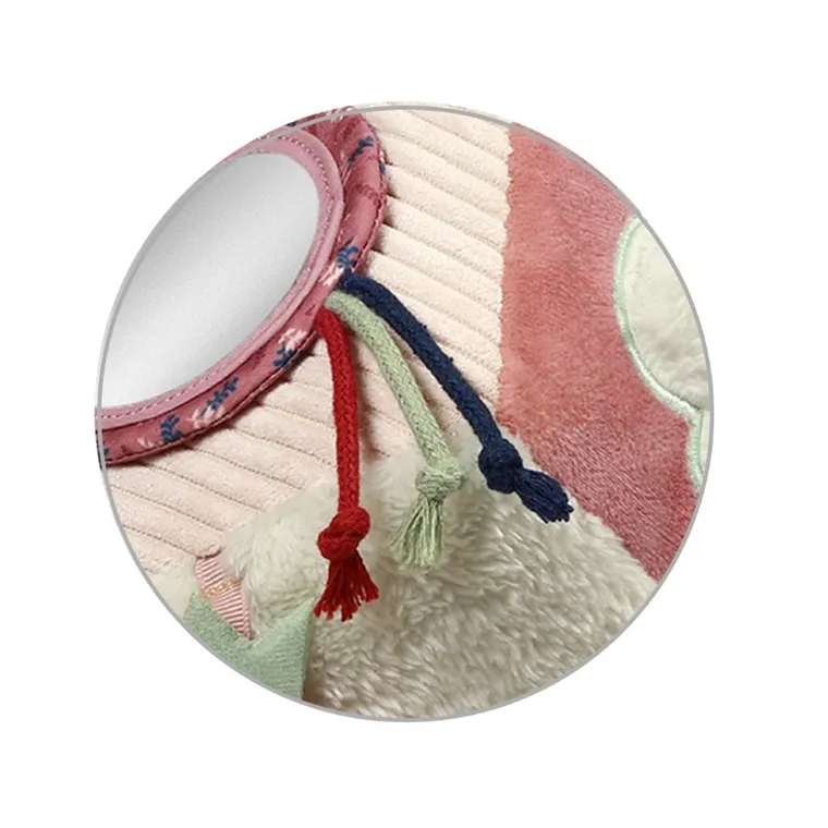 BabyOno, Rabbit Karo, kostka sensoryczna, miękka zawieszka