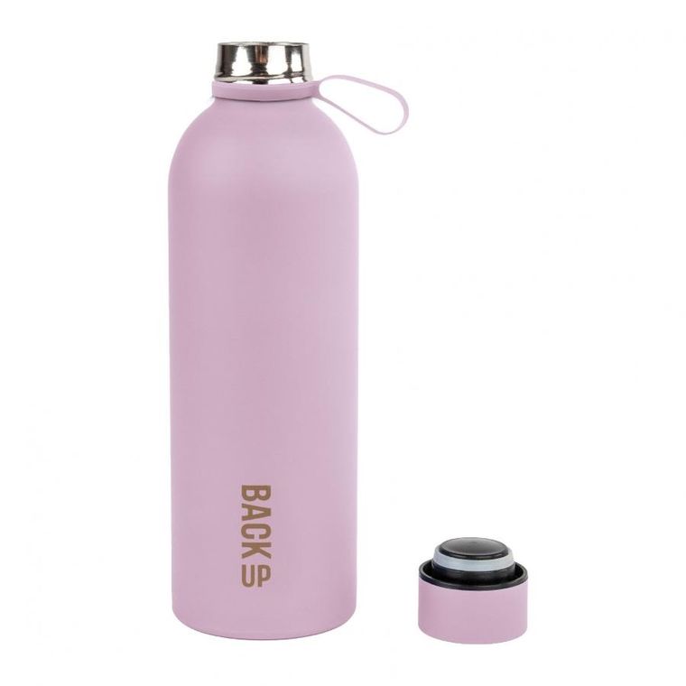 BackUp, butelka termiczna, różowa, 500 ml