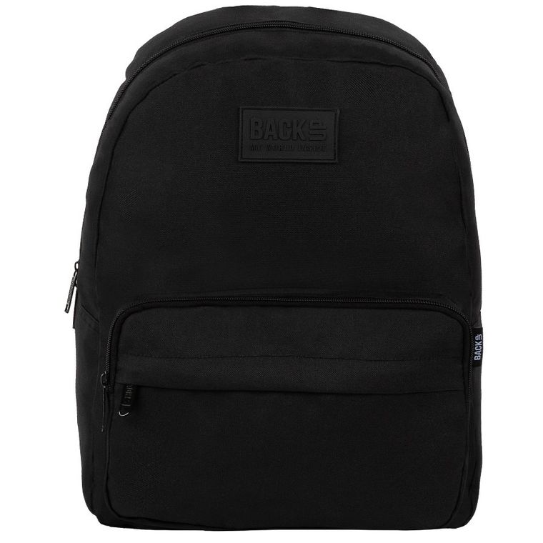 BackUp, plecak szkolny, 1-komorowy, Czarny