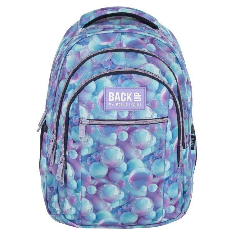BackUp, plecak szkolny, 3-komorowy, Bubble Ai