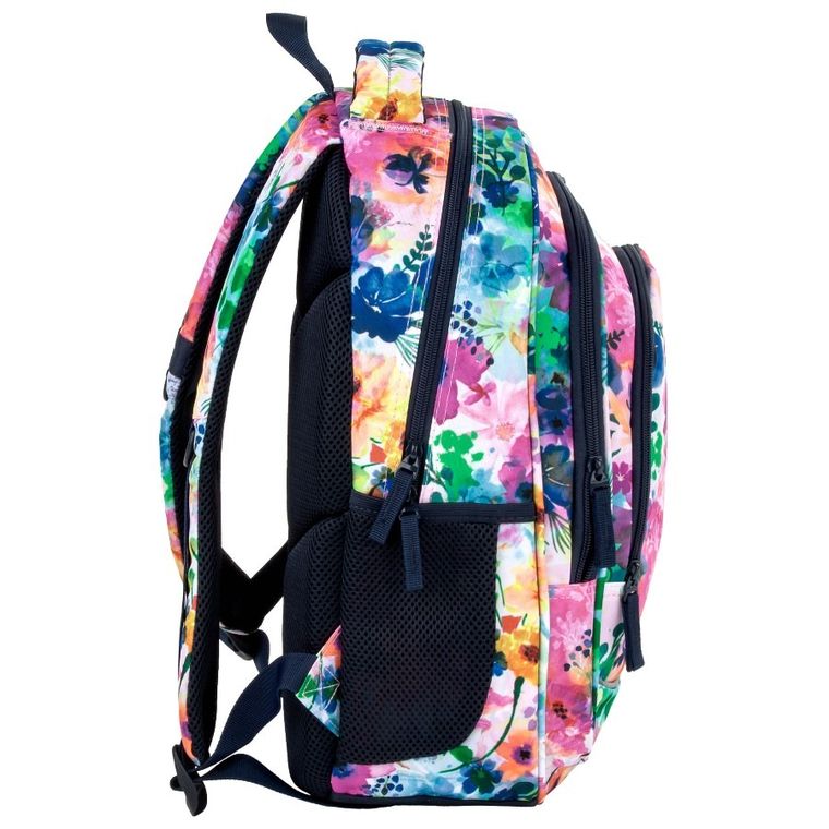 BackUp, plecak szkolny, 3-komorowy, Wiosenny