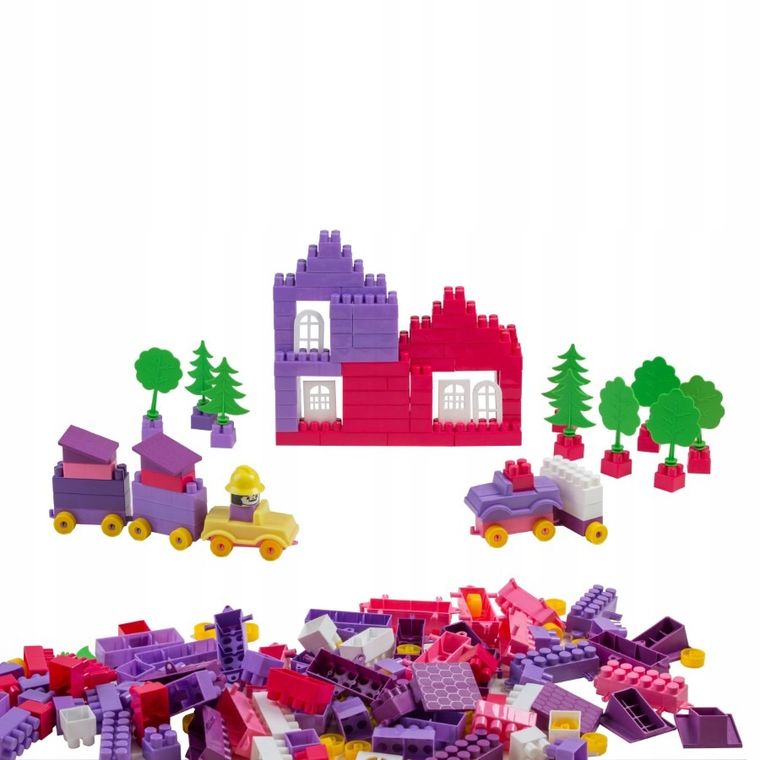 Bączek, klocki, 102 elementów