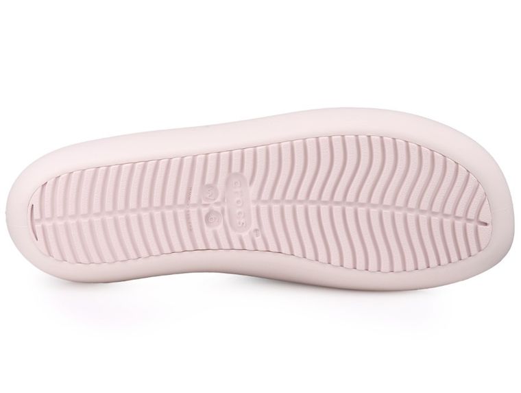 Baleriny damskie, różowe, Crocs Brooklyn Flat