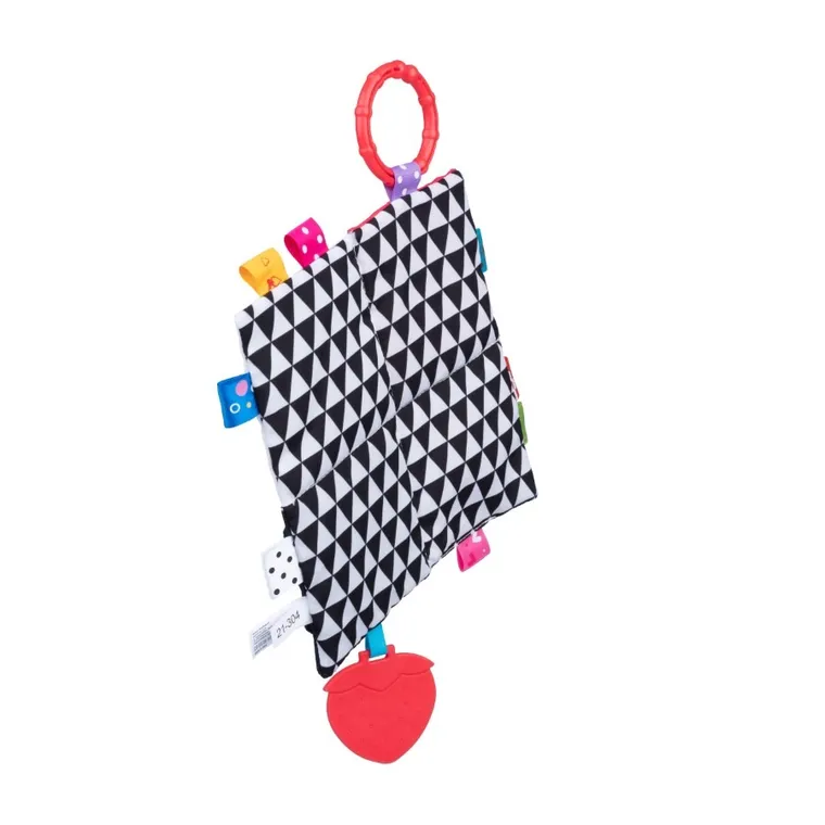 Balibazoo, szeleszczący kocyk sensory, zawieszka