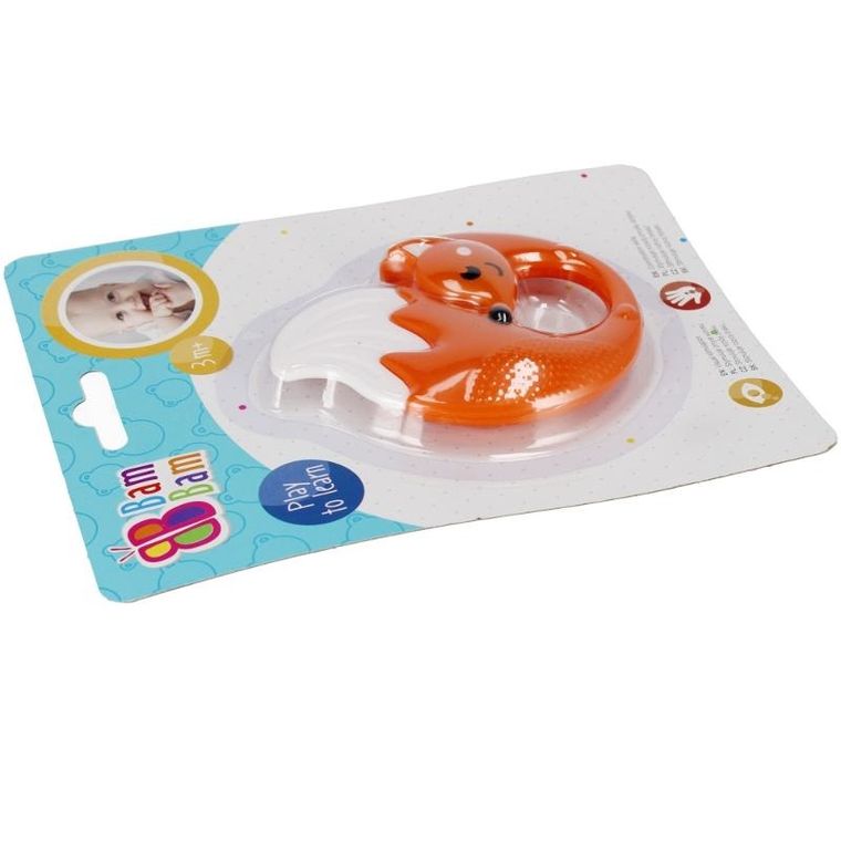 Bam Bam, grzechotka lisek, zabawka interaktywna