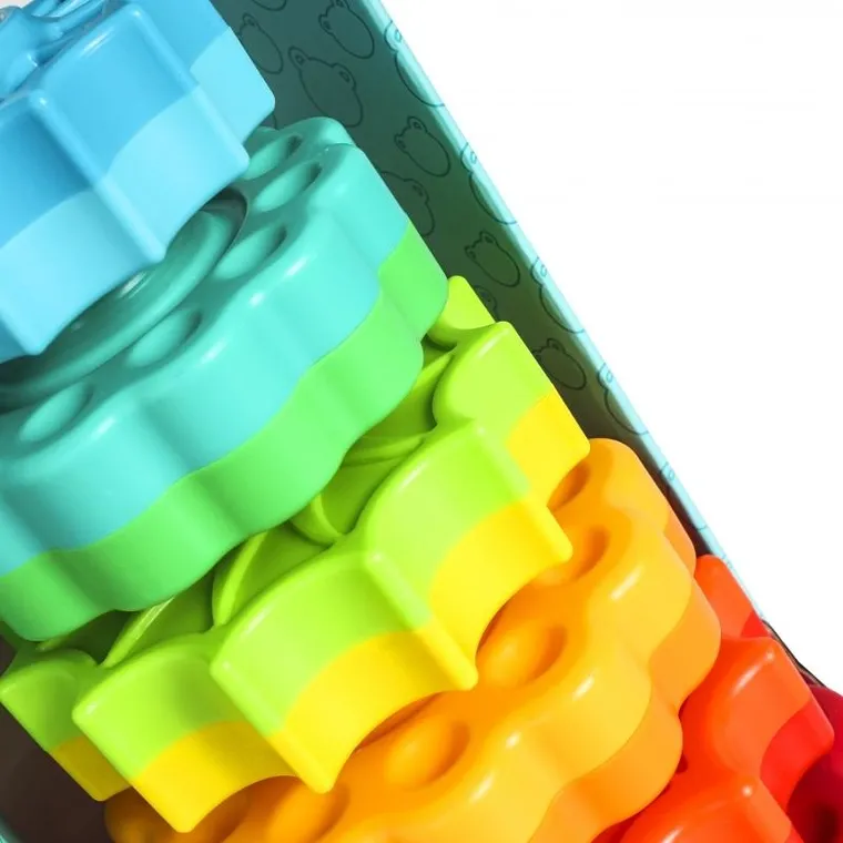 Bam Bam, tęczowa spirala, piramidka