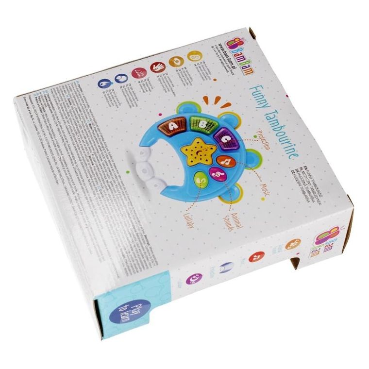 BamBam, muzyczny tamburynek, zabawka interaktywna