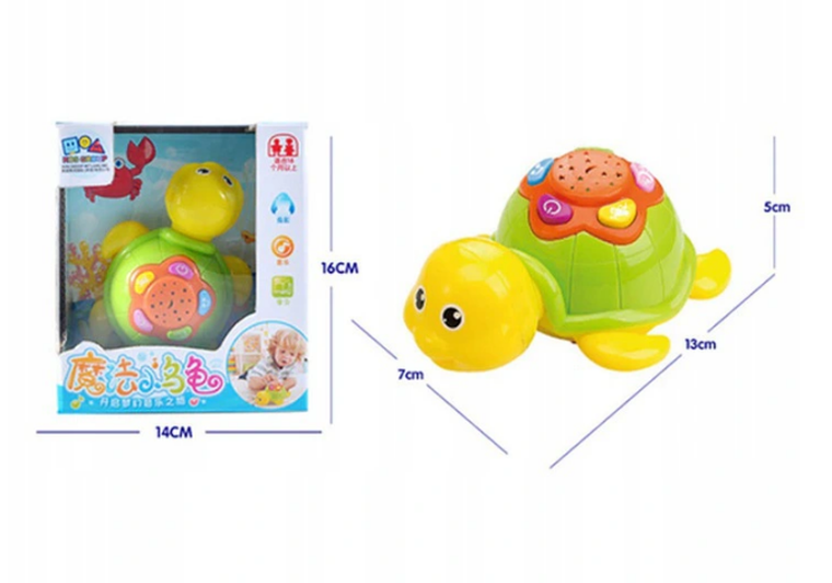 BamBam, zabawny żółw, zabawka interaktywna