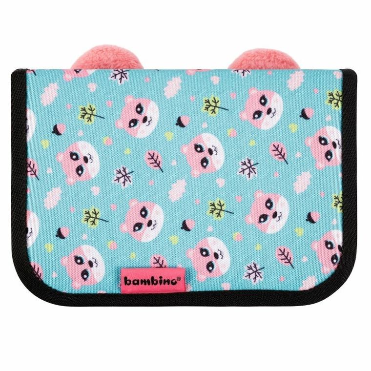 Bambino, piórnik rozkładany, pojedynczy, Squirrel