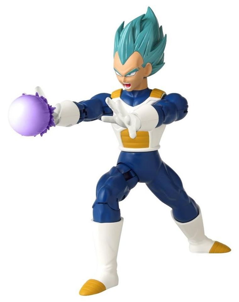 Bandai, Dragon Ball Super Attack, Super Saiyan Blue, Vegeta, figurka kolekcjonerska, 18 cm