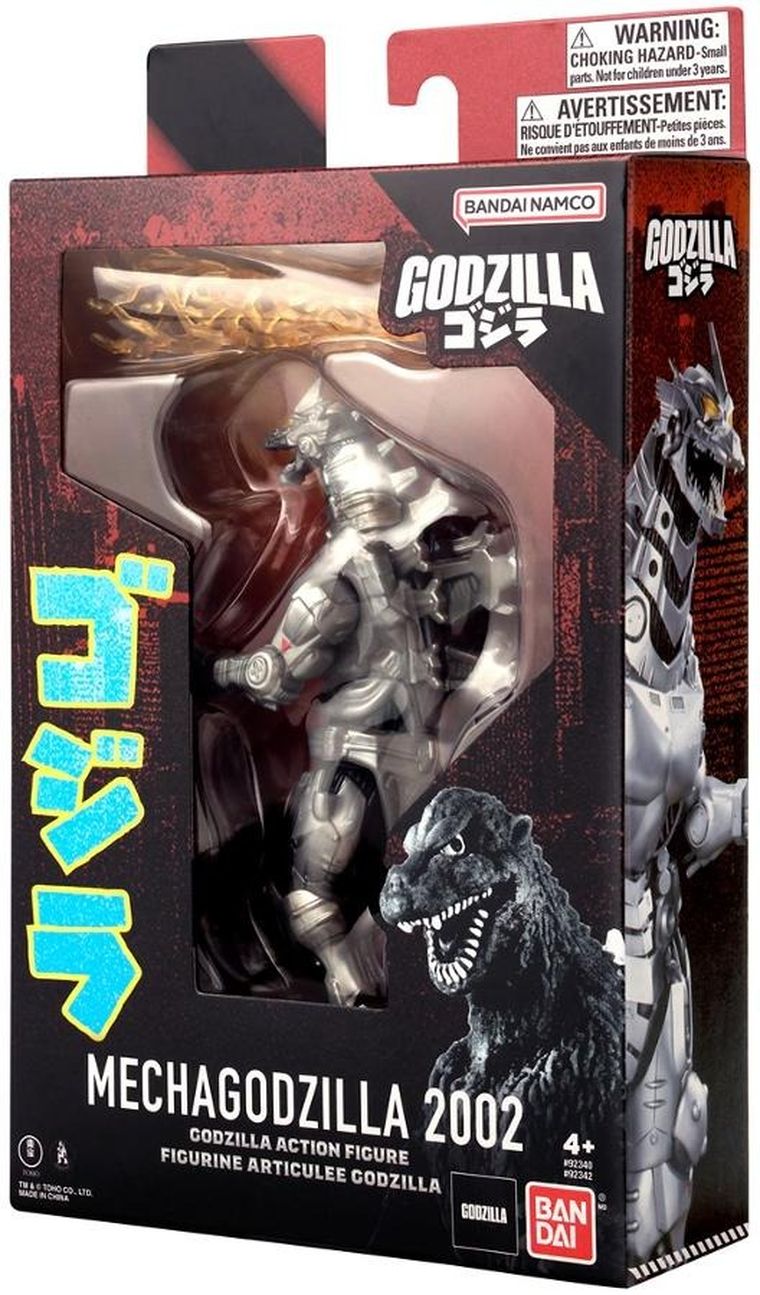 Bandai, Godzilla, Action Figure, Mecha Godzilla 2002, figurka kolekcjonerska