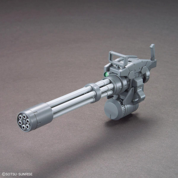 Bandai, HG, Option Parts Set Gunpla 09, Giant Gatling, dodatkowe elementy do modelu kolekcjonerskiego, 1:144