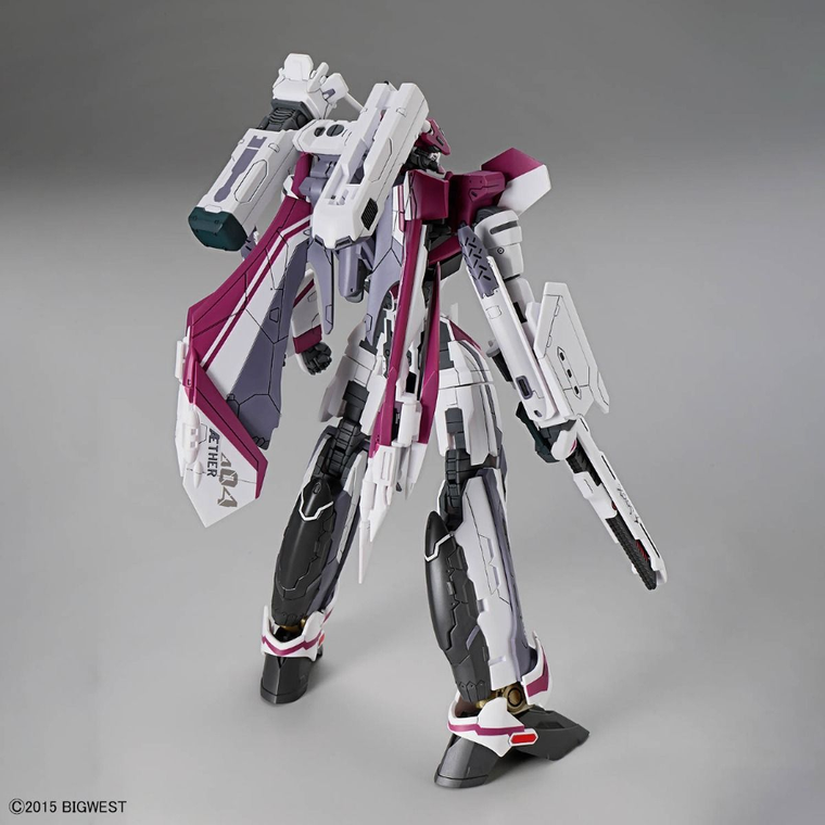 Bandai, HG, Vf-31c Siegfried, Mirage Farina Jenius Use, model kolekcjonerski do składania, 1:100