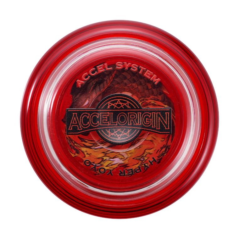 Bandai, Hyper Yoyo Accel, jo-jo, Dragonic Red