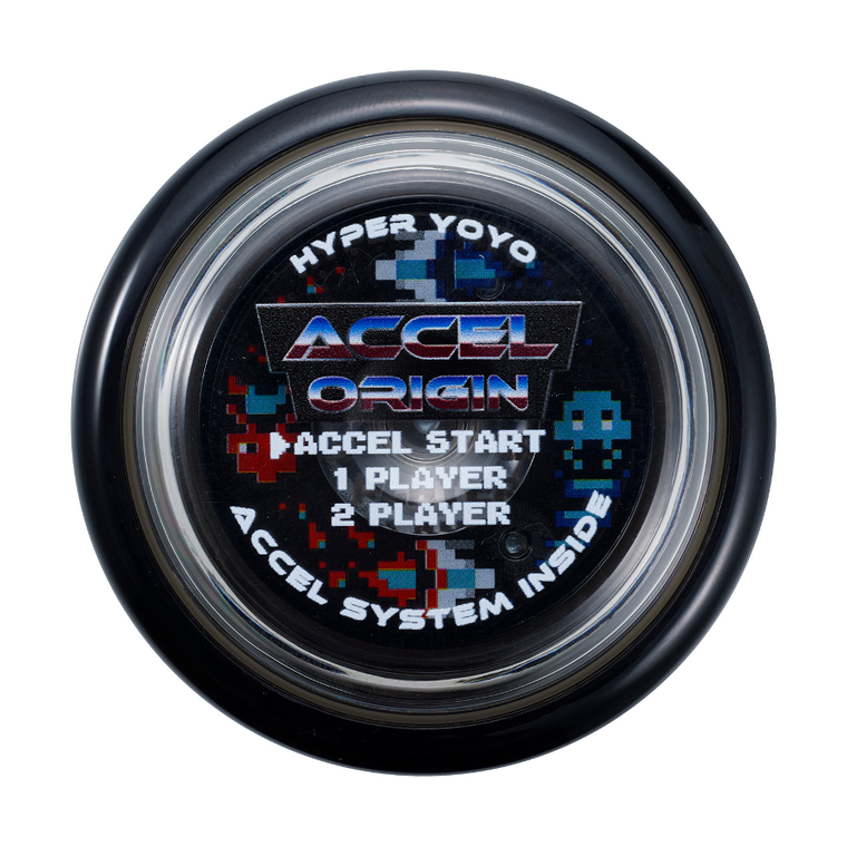 Bandai, Hyper Yoyo Accel, jo-jo, Gaming Black