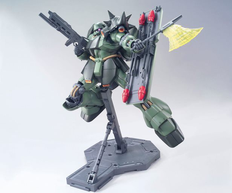 Bandai, MG, Ams-119 Geara Doga Bl, model kolekcjonerski do składania, 1:100