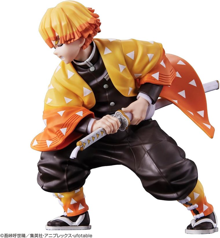 Bandai, Model Kit, Demon Slayer, Agatsuma Zenitsu, model kolekcjonerski do składania