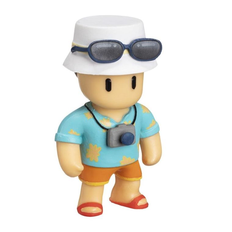 Bandai, Stumble Guys x Barbie, figurki kolekcjonerskie, 5,5 cm, 6 szt.