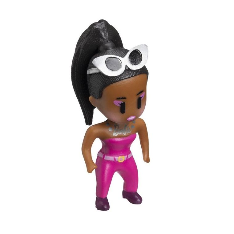 Bandai, Stumble Guys x Barbie, figurki kolekcjonerskie, 5,5 cm, 6 szt.