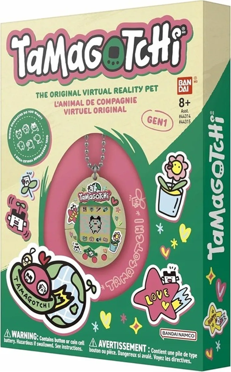 Bandai, Tamagotchi Eco, zabawka interaktywna, Celebration Egg