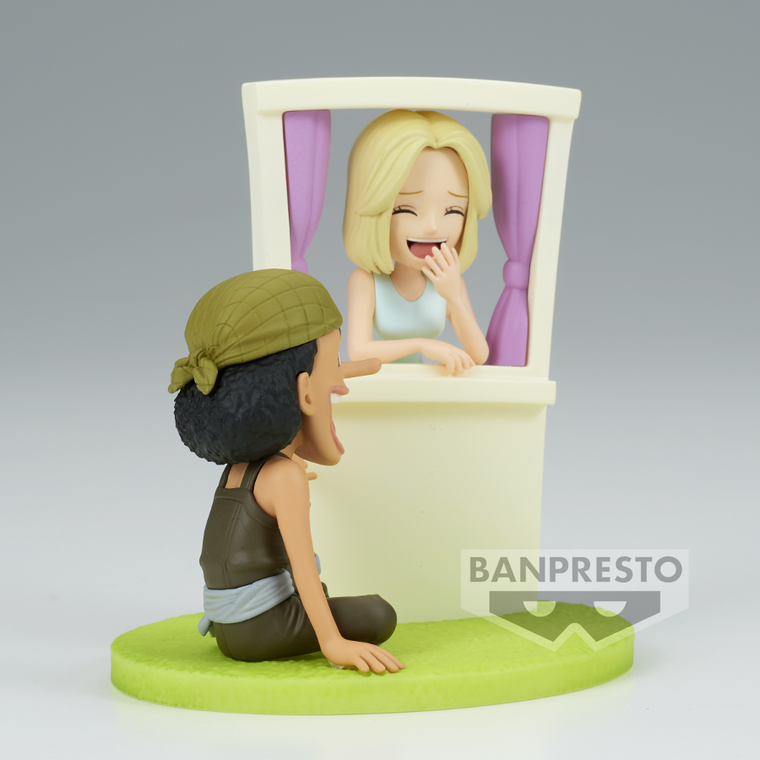 Banpresto, One Piece WCF Log Stories, Usopp & Kaya, figurka kolekcjonerska