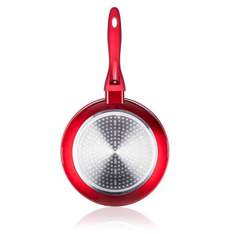Banquet, patelnia granitowa, metallic red, 28 cm