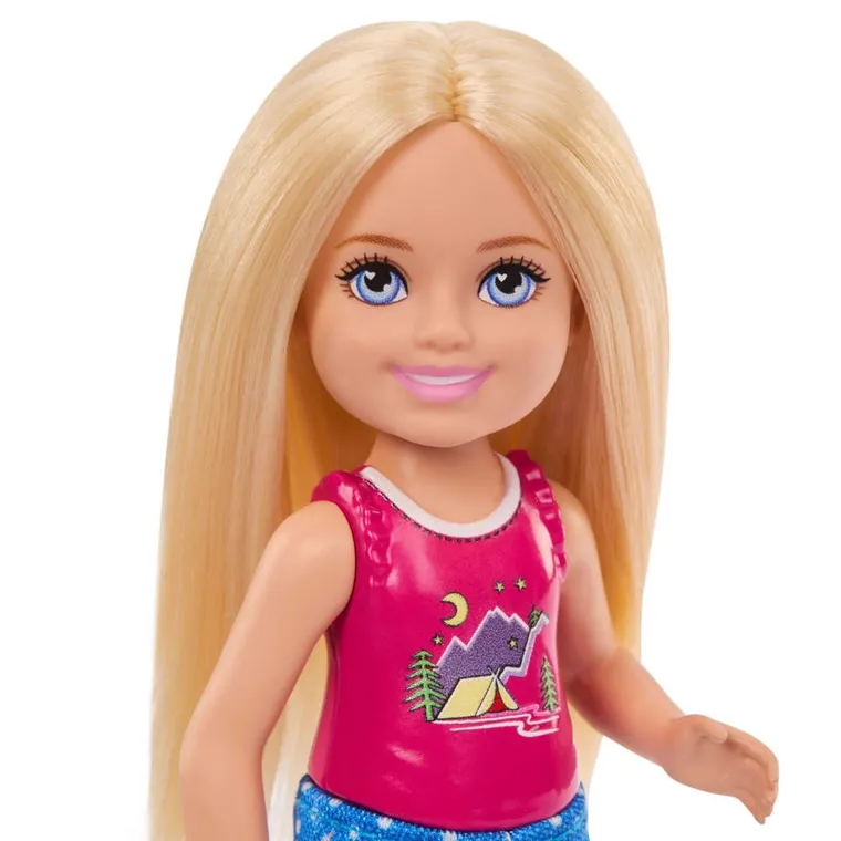 Barbie, Biwakowa przygoda, lalka Chelsea i akcesoria