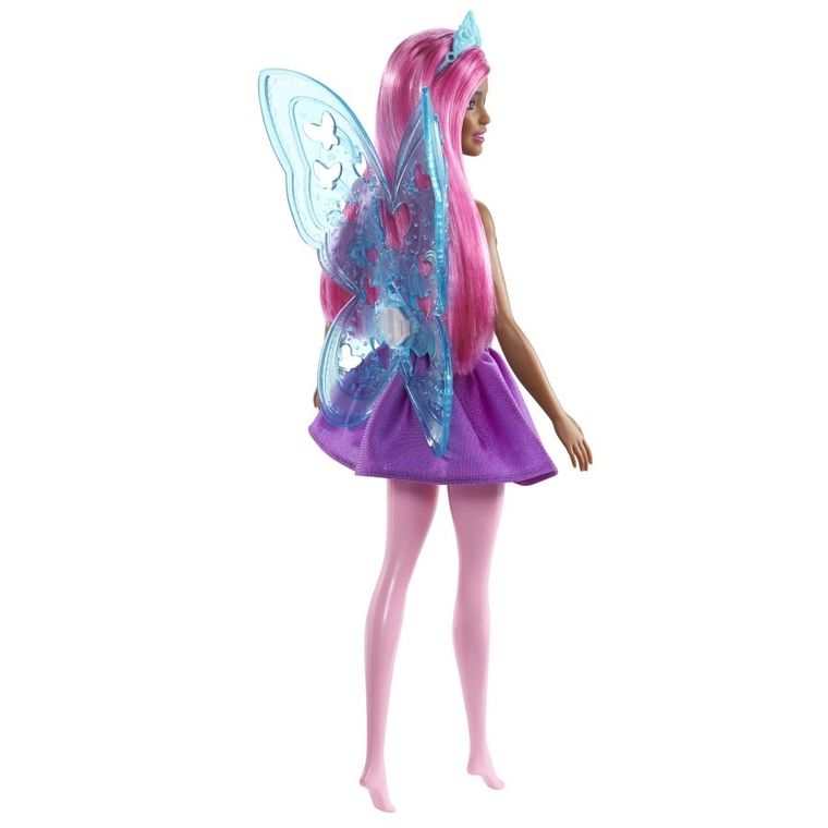 Barbie, Dreamtopia, lalka wróżka, różowe włosy