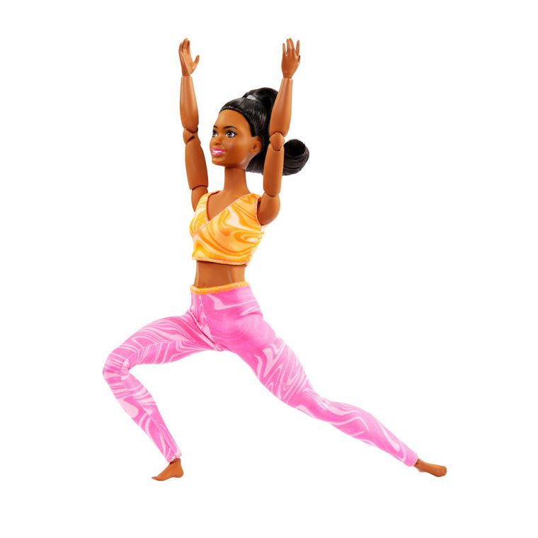 Barbie, Made to Move, lalka brunetka