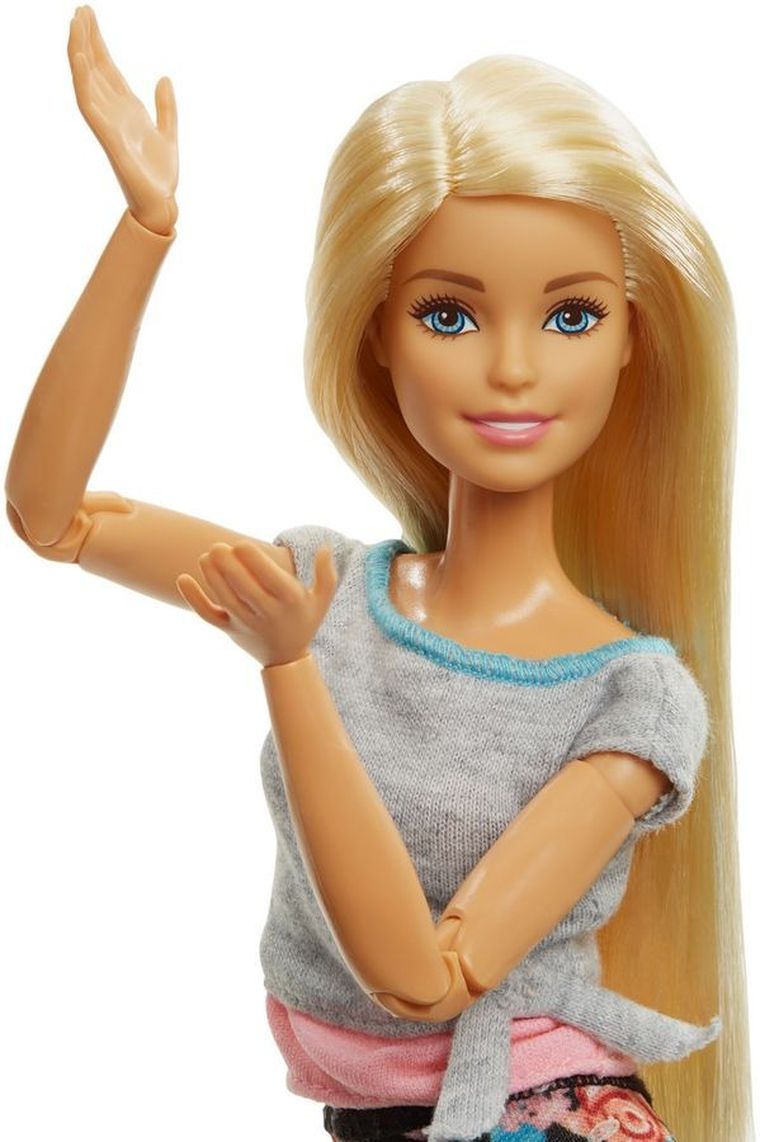 Barbie, Made to Move, lalka Original, blondynka