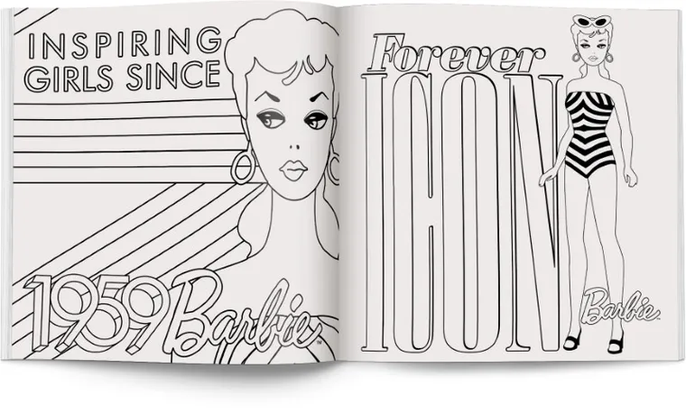Barbie. Official Colouring Book