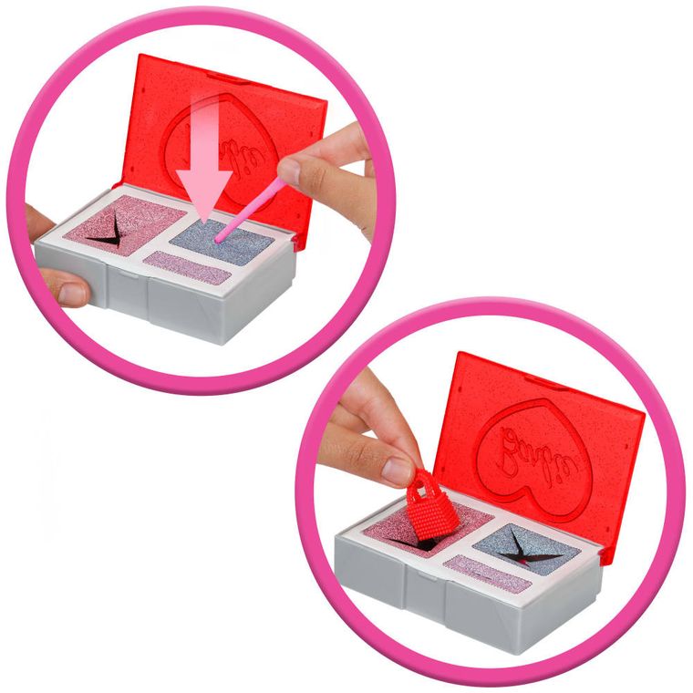 Barbie, Party Unboxed, Glam Party, Stylowe przygotowania, lalka z akcesoriami, zestaw różowy