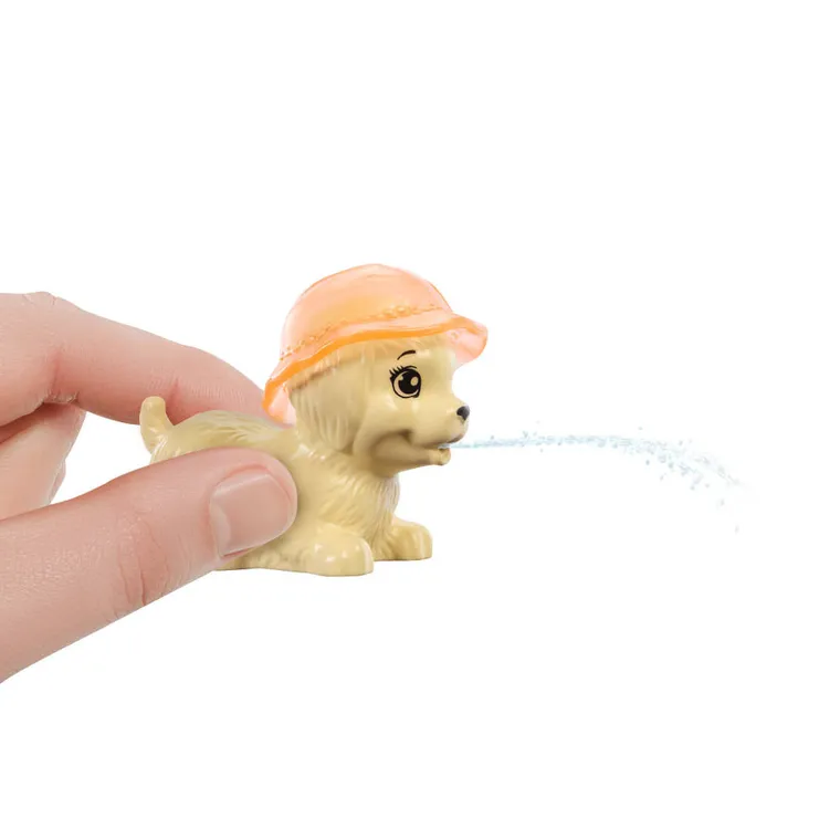 Barbie, Pieski na basenie, zestaw do zabawy z lalką