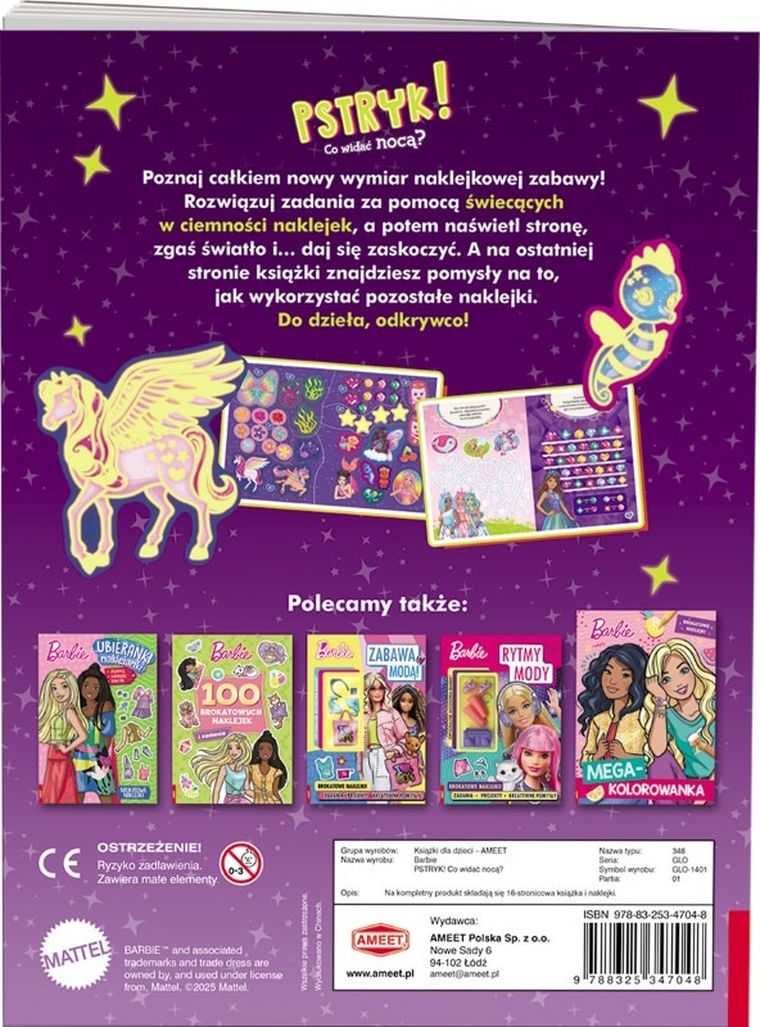 Barbie. PSTRYK! Co widać nocą?