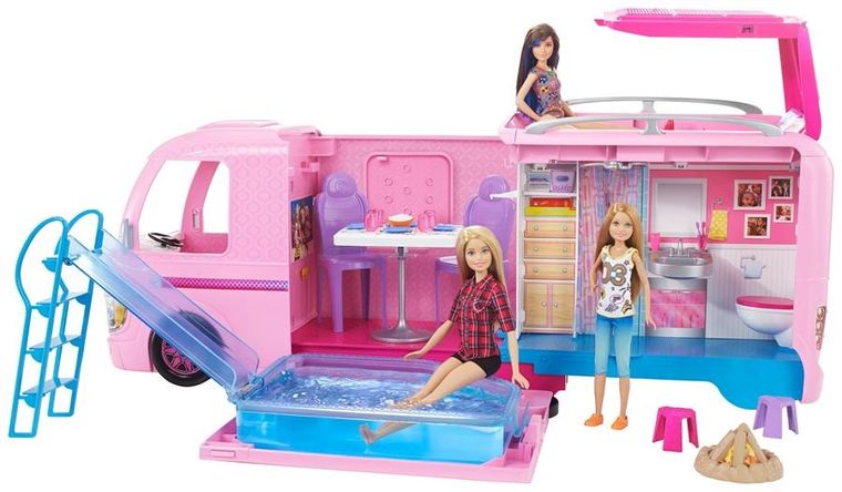 Barbie, Wymarzony kamper, pojazd do zabawy