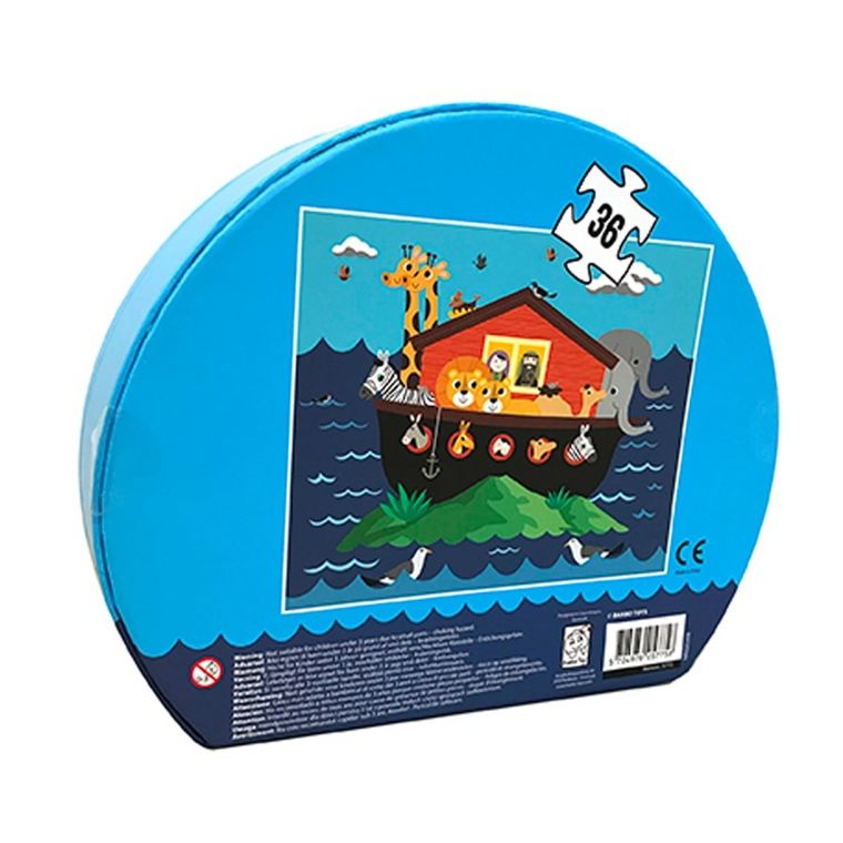 Barbo Toys, Arka Noego, puzzle w ozdobnym pudełku, 36 elementów