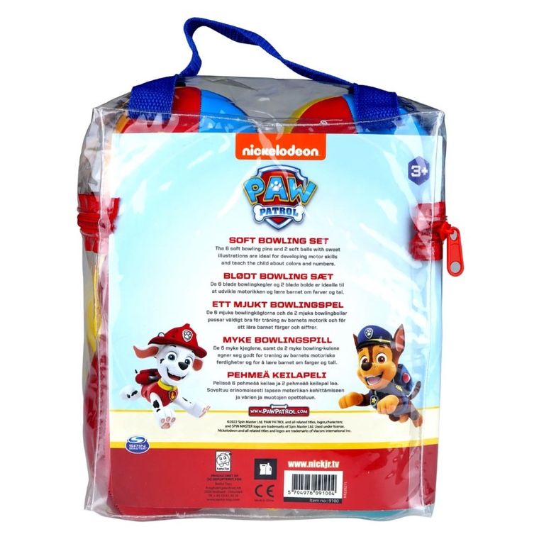 Barbo Toys, Psi Patrol, miękkie kręgle