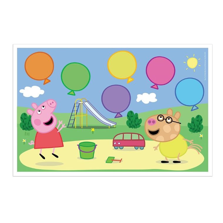 Barbo Toys, Świnka Peppa, Poszukiwanie Balonów, gra planszowa, 41 elementów