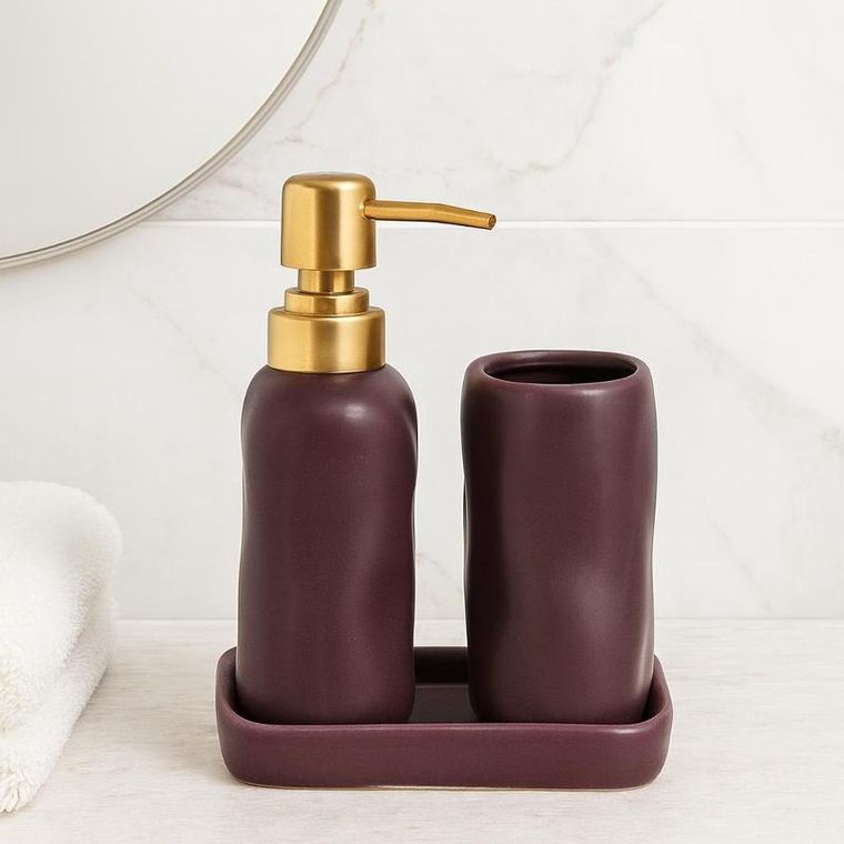Bathroom Solutions, Eon, zestaw łazienkowy, ceramiczny