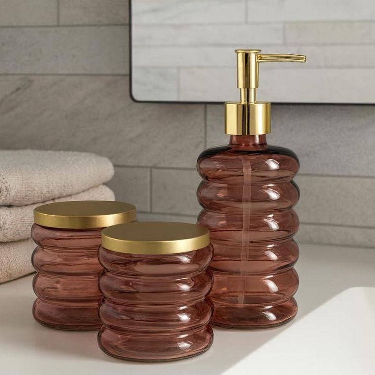 Bathroom Solutions, Hum, zestaw łazienkowy, 3 elementy