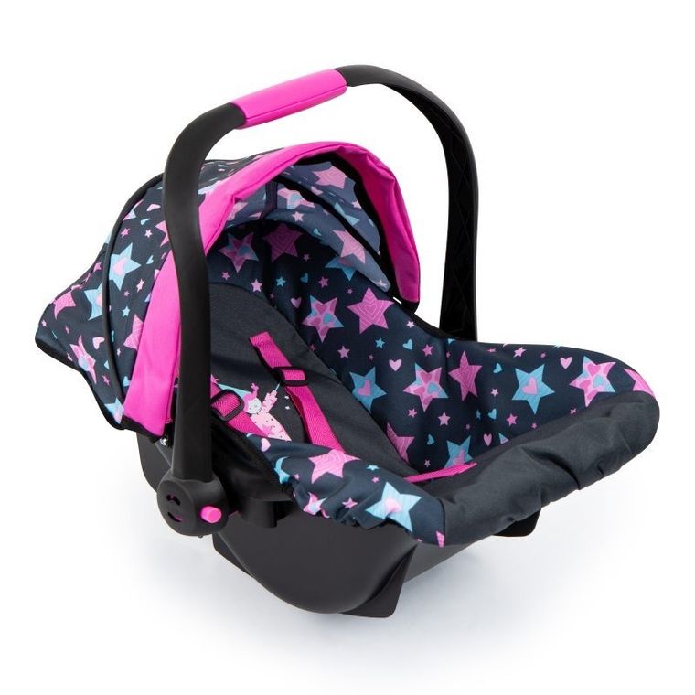 Bayer Design, Deluxe, fotelik samochodowy dla lalek z baldachimem