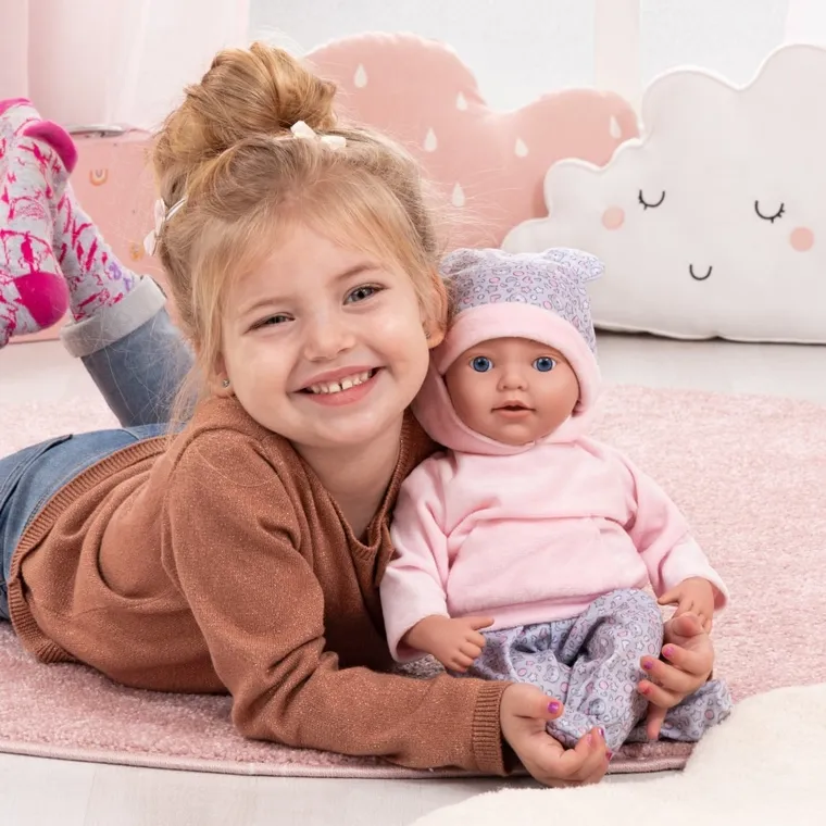 Bayer Design, Reborn, lalka bobas z akcesoriami, 38 cm