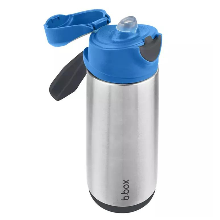 b.box, Blue Slate, butelka termiczna z ustnikiem sportowym, 500 ml
