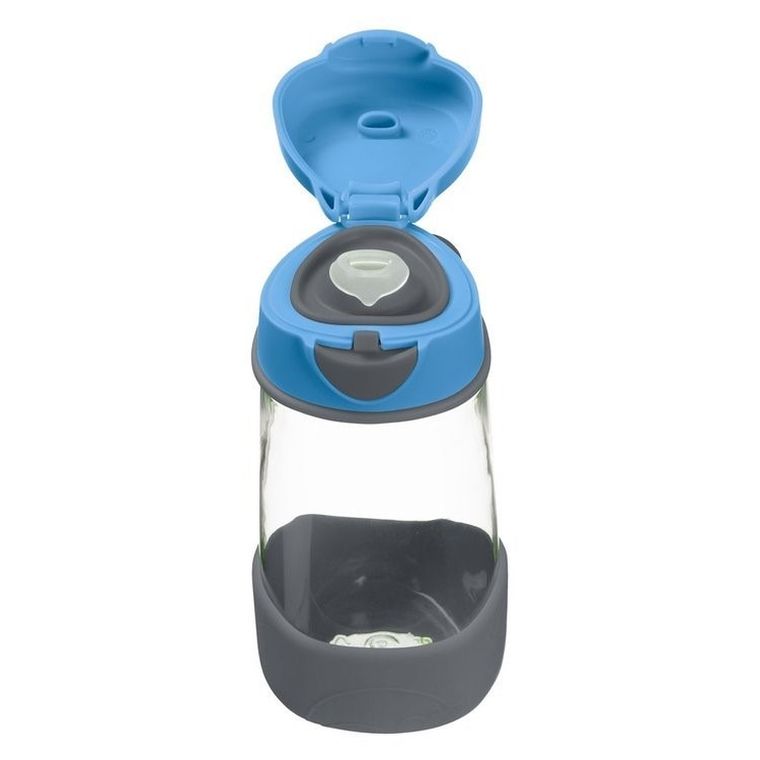 b.box, Blue Slate, sportowa butelka tritanowa, 600 ml