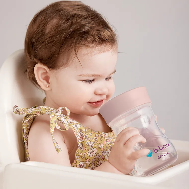 b.box, kubek treningowy, różowy, 240 ml